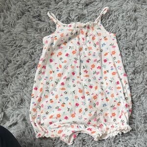 Carter's Multicolor Floral Kids Romper